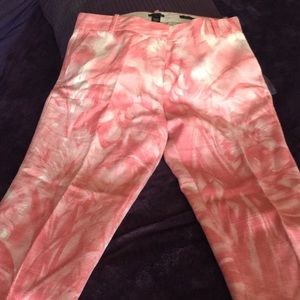 J.Crew Cafe Capri linen pants